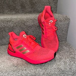 Women's adidas UltraBOOST 20 Running Shoes neon pink